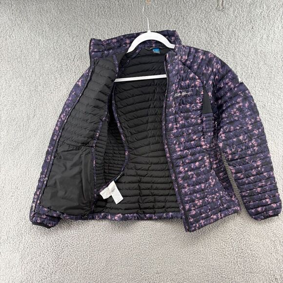 Eddie Bauer Microtherm Stormdown First Ascent Goose Down Puffer Jacket Small - Picture 9 of 15